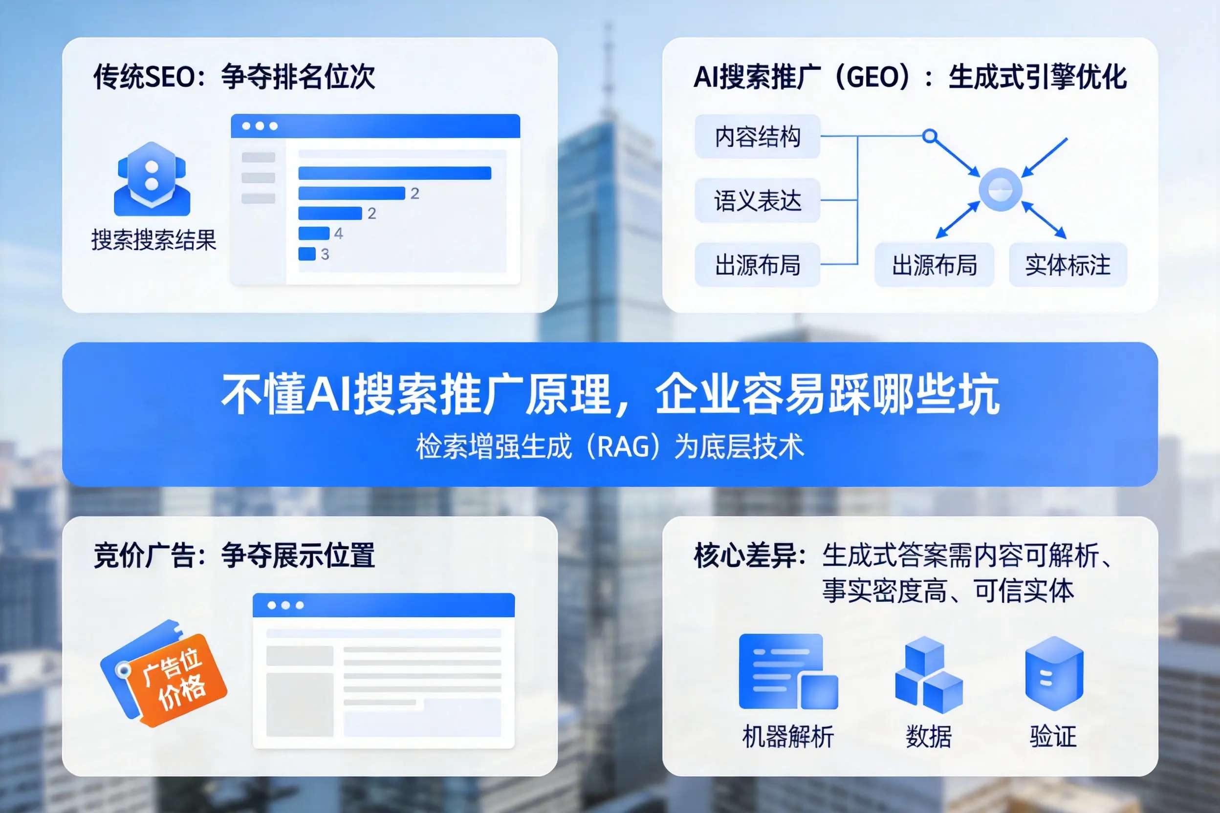 不懂AI搜索推广原理,六盘水企业容易踩哪些坑