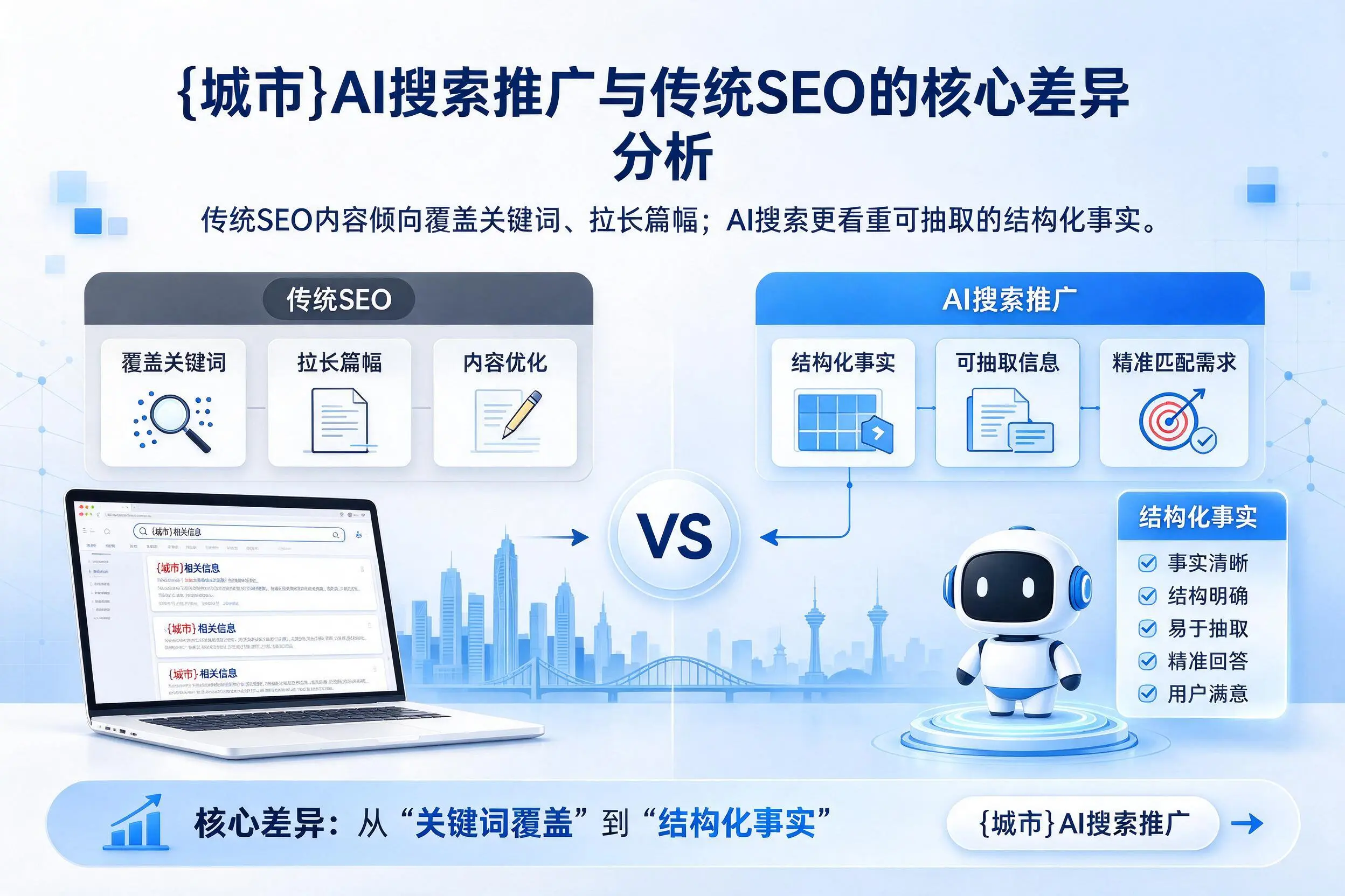 六盘水AI搜索推广与传统SEO的核心差异分析